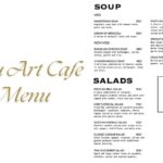 Dyu Art Cafe Menu