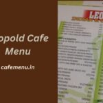 Leopold Cafe Menu
