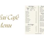 Mokai Cafe Menu