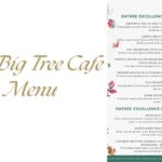 The Big Tree Cafe Menu