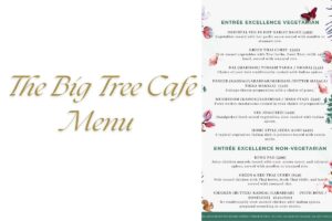 The Big Tree Cafe Menu